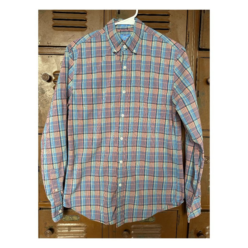 J. Crew Secret Wash Lightweight Slim Stretch Button Down Shirt